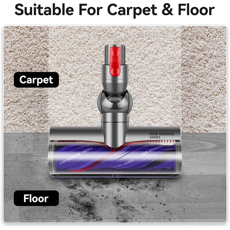 

Быстросъемная сменная головка щетки для пола для Dyson V7 V8 V10 V11 V15, вакуумные щетки для паркетных полов