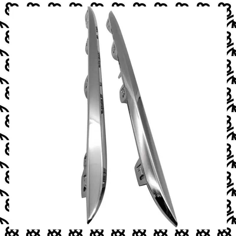 A07I المصد الخلفي الشفاه سبويلر كروم جزء لمرسيدس بنز C-Class W205 C180 C200 C250 C63AMG A2058850521 A2058850621 #1