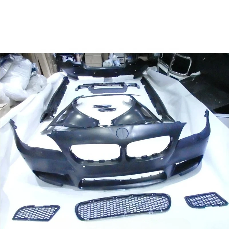 

For 5 Series F10 F18 Front Rear Bumper Side Skirts Fenders M5 Style Full Body Styling Kit Conversion