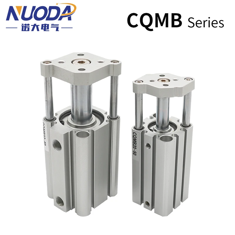 

SMC Type CQMB Series No Magnet Thin AIR Cylinder Double Acting Guide Rod Compact Pneumatic Cylinder CQMB12-5 CQMB16-10 CQMB20-15
