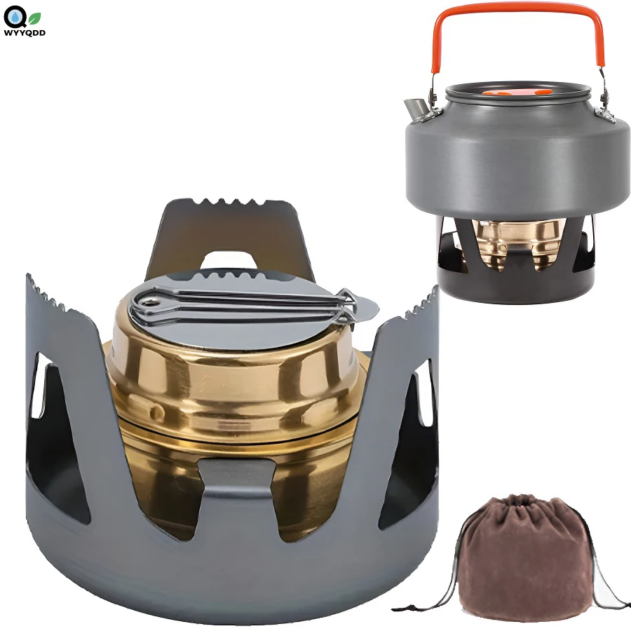 

Outdoor Portable Mini Alcohol Stove Ultra-Lightweight for Camping Perfect for Backpacking,Hiking & Picnics,Outdoor Climbing