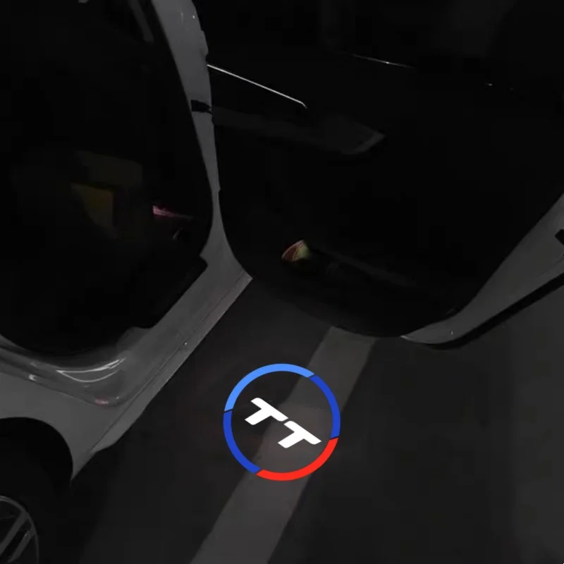 

LED Car Door Logo for Audi Q3 8U Q5 8R Q7 4L Q8 A4 B5 B6 B7 B8 TT E-tron 201 -2022 Ghost Shadow Light Emblem Projector Car Goods