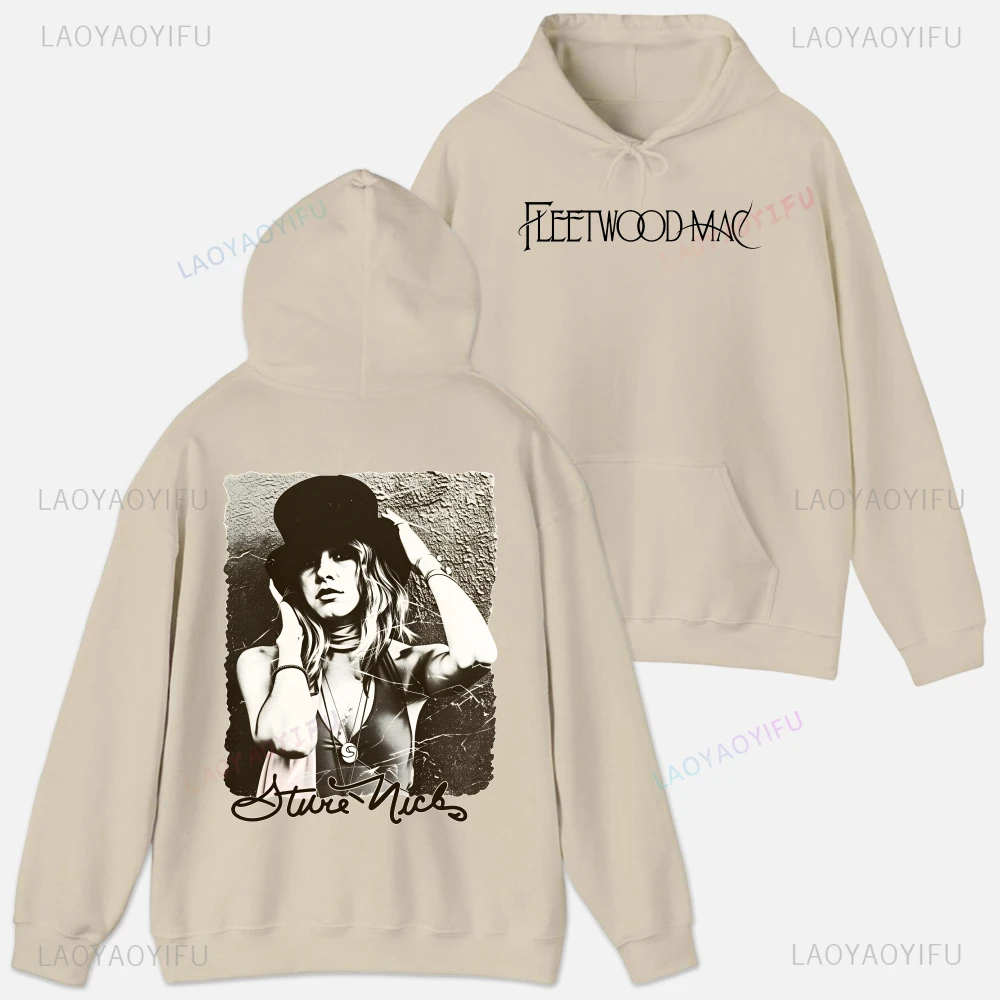 

Топы Fleetwood M-Mac, мужская толстовка с длинными рукавами и графическим рисунком, качественная одежда, осенняя уличная одежда, толстовка на заказ, забавная однотонная унисекс