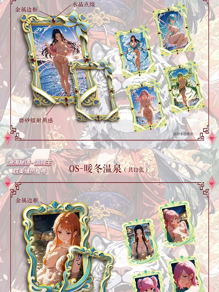 2025 Nieuwste Siji Een Stuk Metalen Kaarten Collectie Game Kaarten Nami Sanji Zoro Doujin CCG Zeldzame Kaart SSP SSR Kinderen Speelgoed geschenken