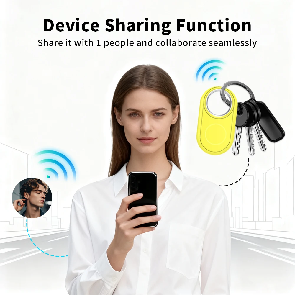 Android Tracker Long-Distance Finder Portable Anti-lost Device for Google's Find Hub App Locate Smart Tag for Pixel Motorola GMS image 3