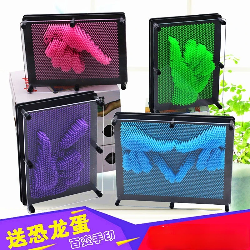 3D Variety Pin Painting 3D Needle Hand Mold Clone Magic Creative Gift Puzzle Decompression Large