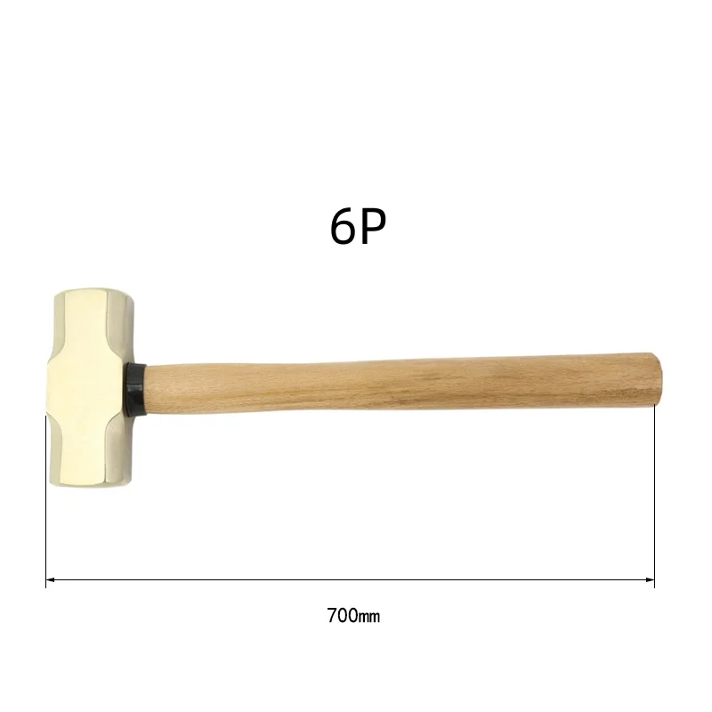 AL-CU Llave ajustable Herramienta de hardware Martillo Trineo 6P Industria petroquímica Minas de carbón y campos de petróleo