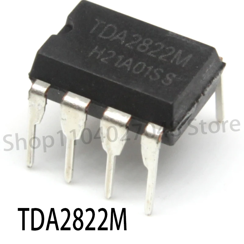 5PCS Brand new TDA2822 TDA2822M SMD SOP8 3-6V dual audio power amplifier chip IC