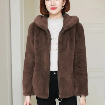 Autumn Winter New Fashion Stand Collar Long Sleeve Solid Lamb Wool Coats Women's Clothing Zipper Simplicity Casual All-match Top