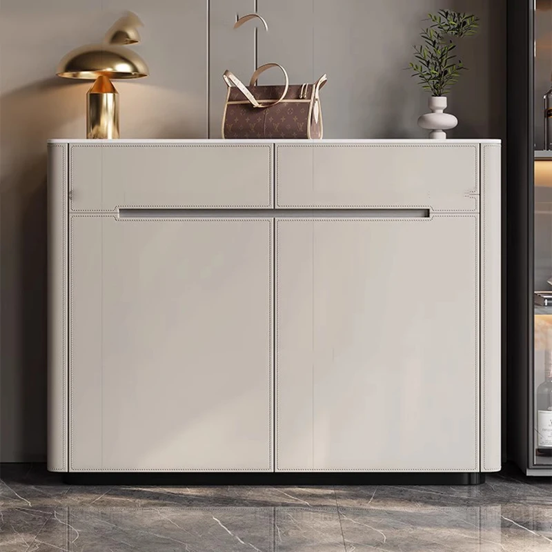 

Italian Minimalist Shoe Cabinet Modern Designer Organizer Storage Shoe Shelf College Dorm Essentials Archivadores Home Furniture