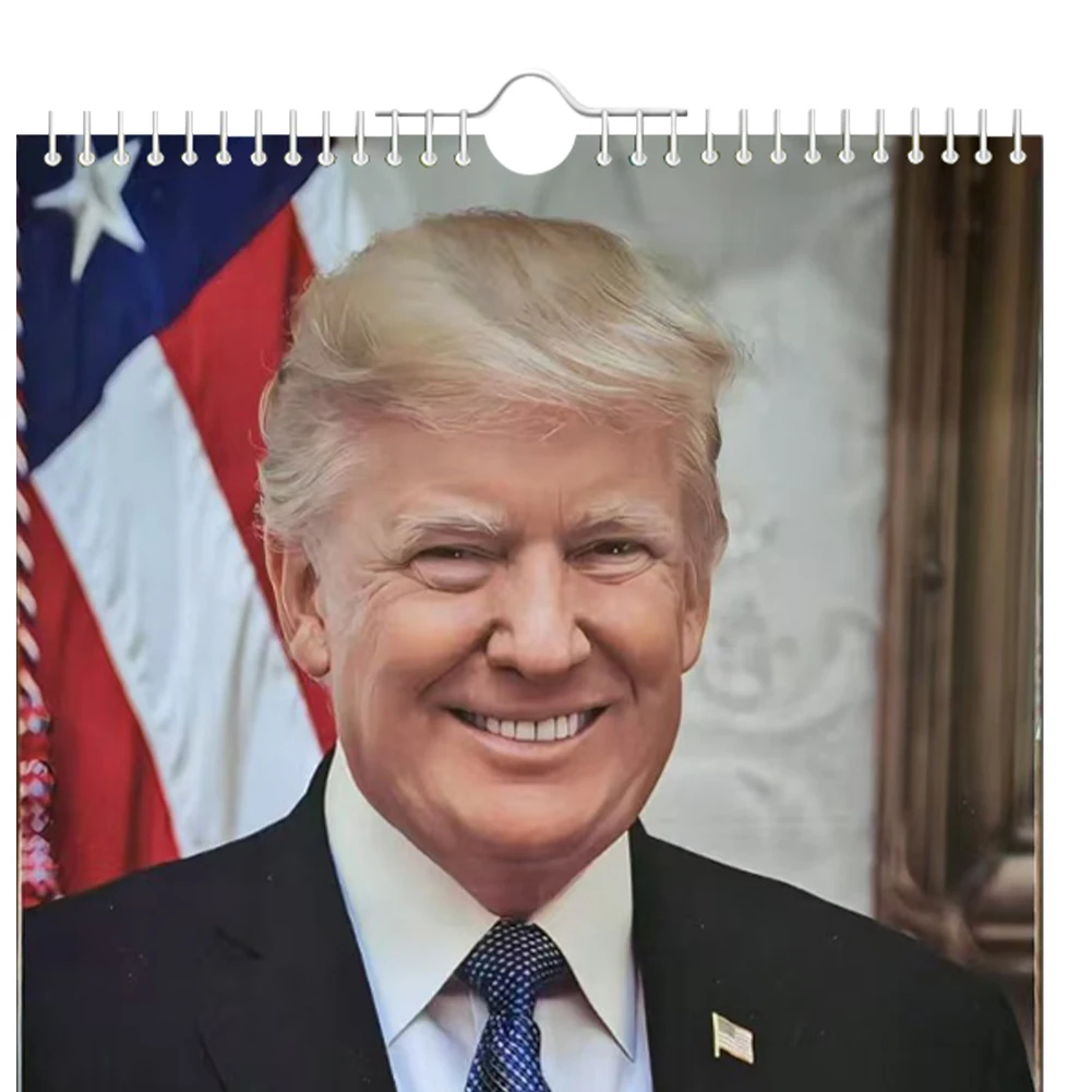 Trump 2025 Calendar Hangable Monthly Wall Calendar Making America Great Again 12 Monthly Calendar Planner Monthly Planner