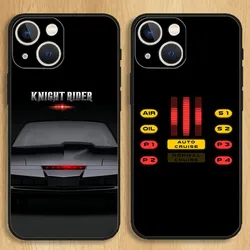 Knight Rider KITT Car Phone Case For iPhone15,14,13,12,11,Pro,Max,Plus,Mini,X,XS,XR,8,7,6,S,Plus,SE Soft Black Case