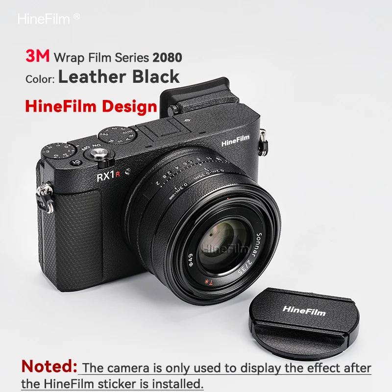 Hinefilm الجلد لسوني DSC-RX1RM3 كاميرا ملصق لسوني RX1R III ملصق مائي الجلد RX1 RIII التفاف غطاء RX1 RM3 الجلد