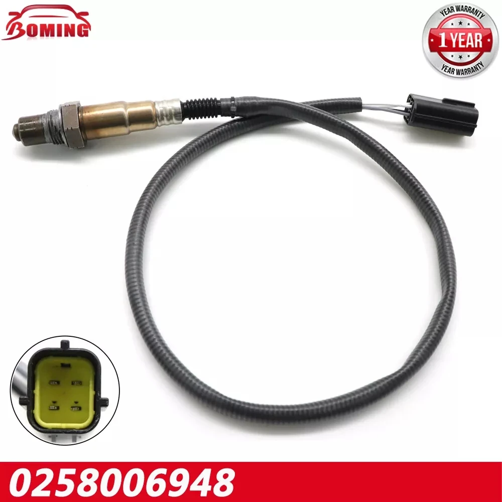 

0258006948 НОВЫЙ 4-проводной датчик кислорода соотношения воздуха и топлива Лямбда O2, подходит для KIA MAZDA