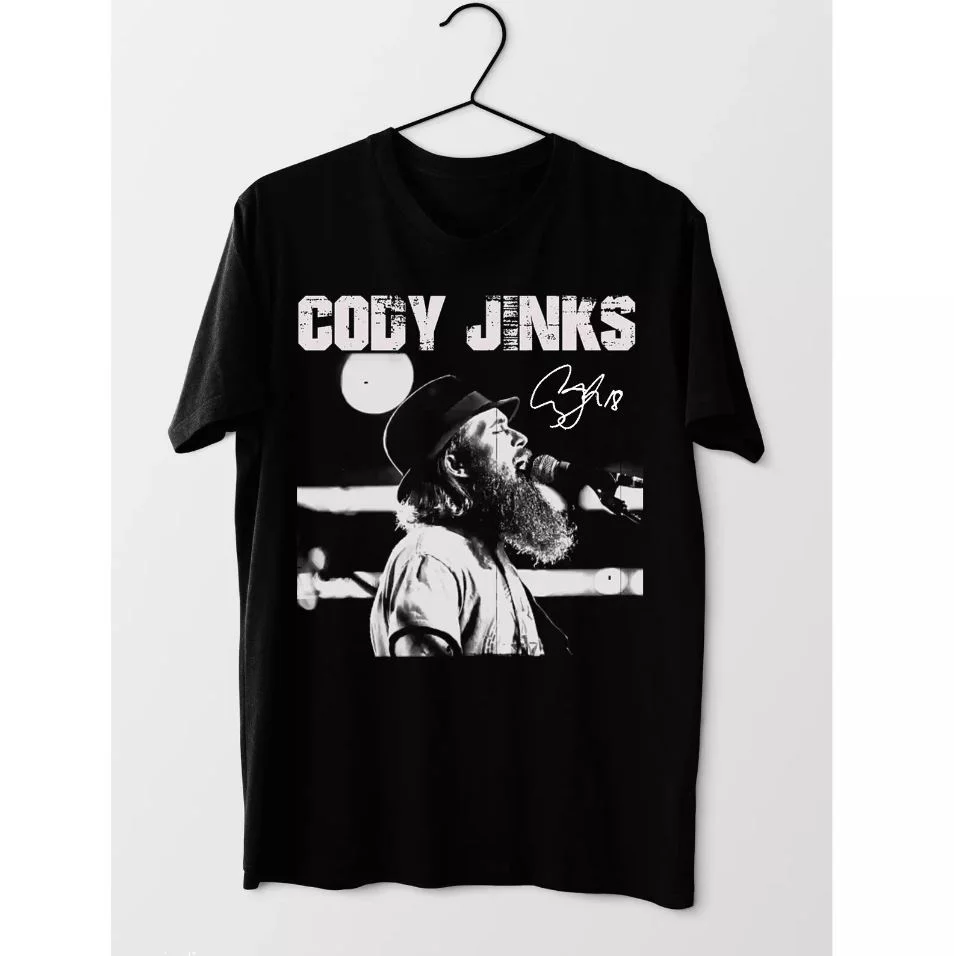 Cody Jinks signature Country Music Short Sleeve Unisex Shirt All Size BO230