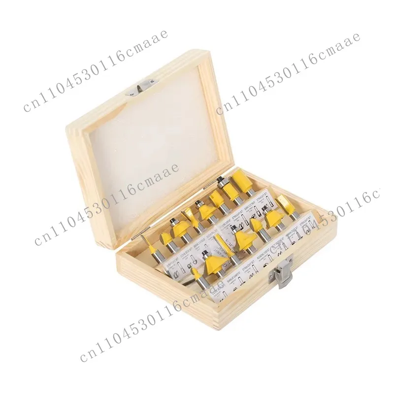 15Pcs woodworking milling machine raised panel drill bit woodworking milling machine drill set