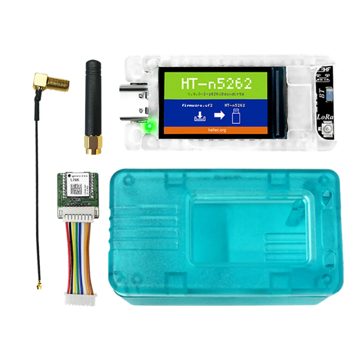 N34R_Mesh Node T114 Rastreador meshtástico para placa de desarrollo de posicionamiento Arduino A