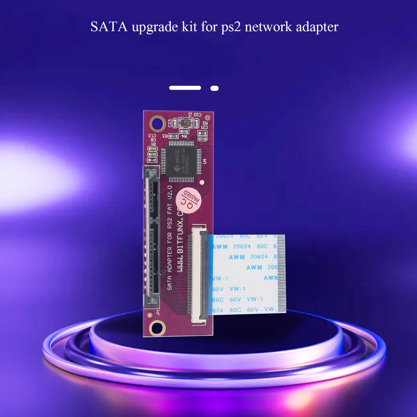 Płytka aktualizacyjna adaptera SATA SCLS do adaptera sieciowego Playstation 2 PS2 IDE — zdjęcie produktu 3