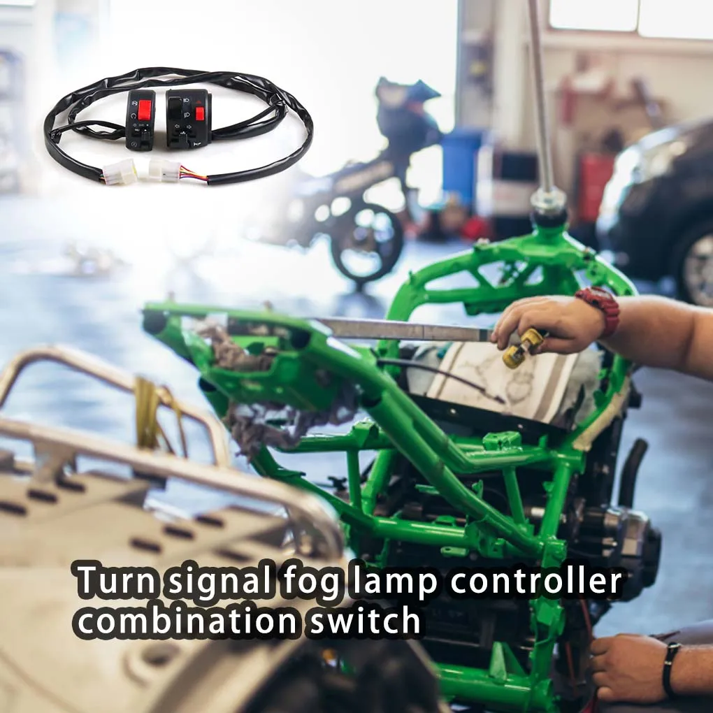 

Motorcycle Handlebar Switch Replacing 22mm Speaker Switches Controller