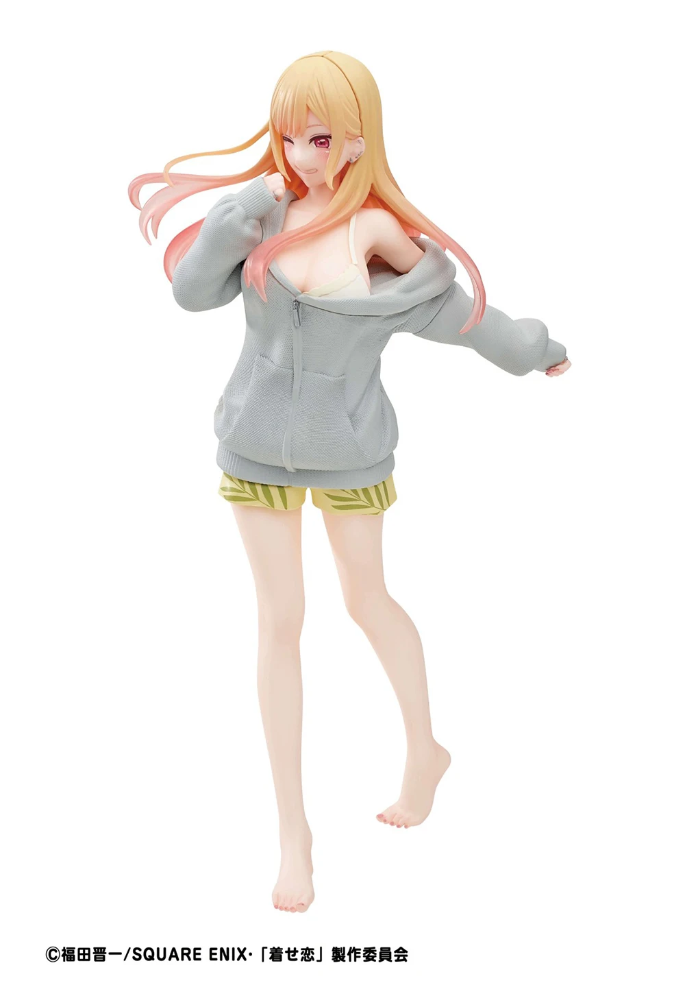 In Stock Original Taito Coreful Figure Sono Bisque Doll Wa Koi O Suru Kitagawa Marin Parka Seifuku Ver. Beauty Waifu Figures