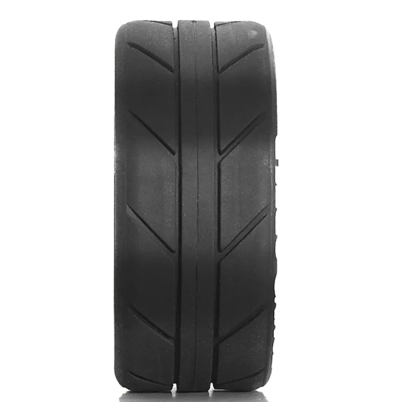 Pneus de roda de metal de alta resistência CNC de rally de 65 mm para MJX HYPER GO 14303 14304 14302 14301 1/14 peças de modificação de carro RC