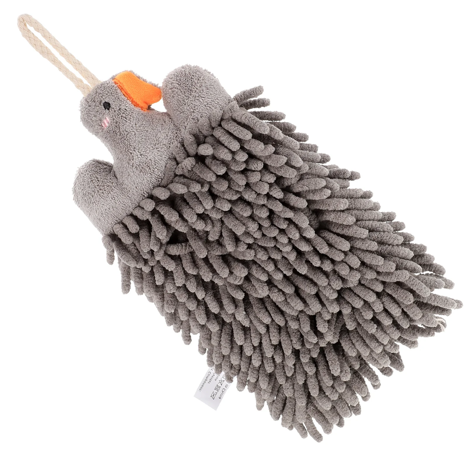 Toalha de mão absorvente de chenille suspensa, secagem para banheiro, cozinha, escritório, toalhas de mão multiuso