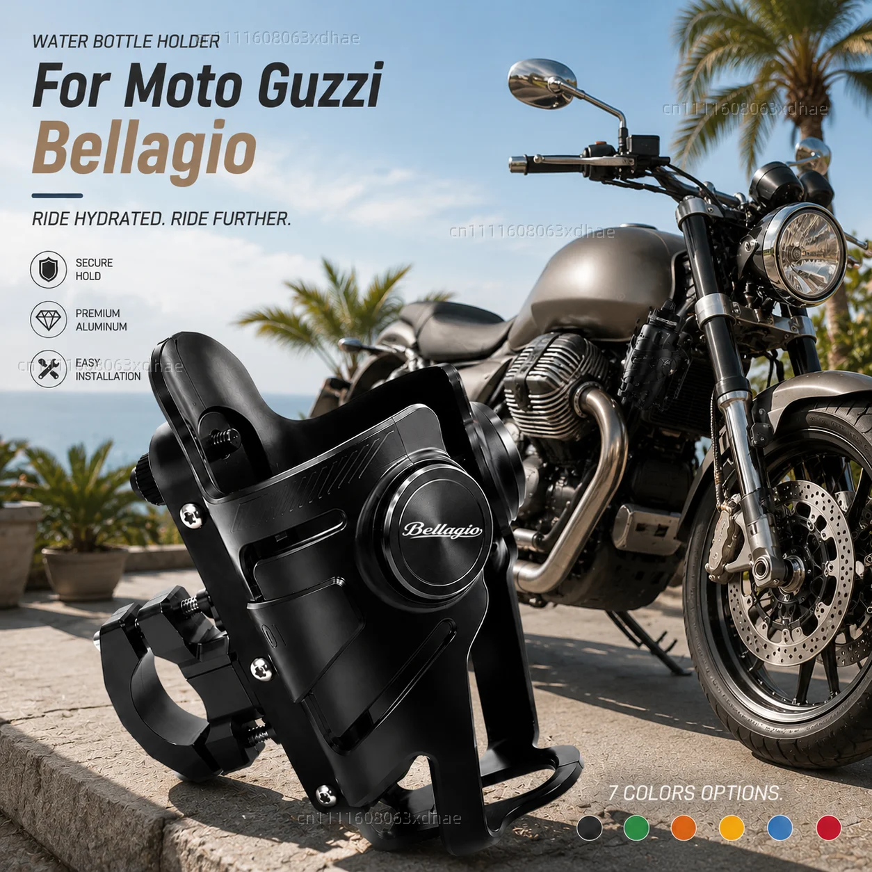 

Motorcycle Water Bottle Holder For Moto Guzzi Bellagio 2007-2013 Retro Coffee Beverage Tea Cup Support Modification Accessories