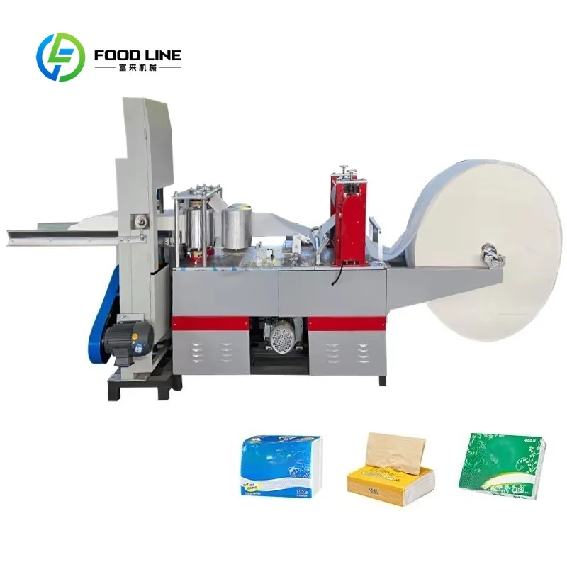 Custom made Customized High-Speed Automatic Napkin Paper Manufacturing Line Tissue Paper Folding Machine