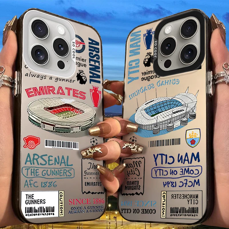 A-madrids-realss-P Frosted Case for iPhone 17 Air 16 E 15 14 Plus 13 12 Mini 11 Pro Max Acrylic Sheet Silicone Hard Edge Cover