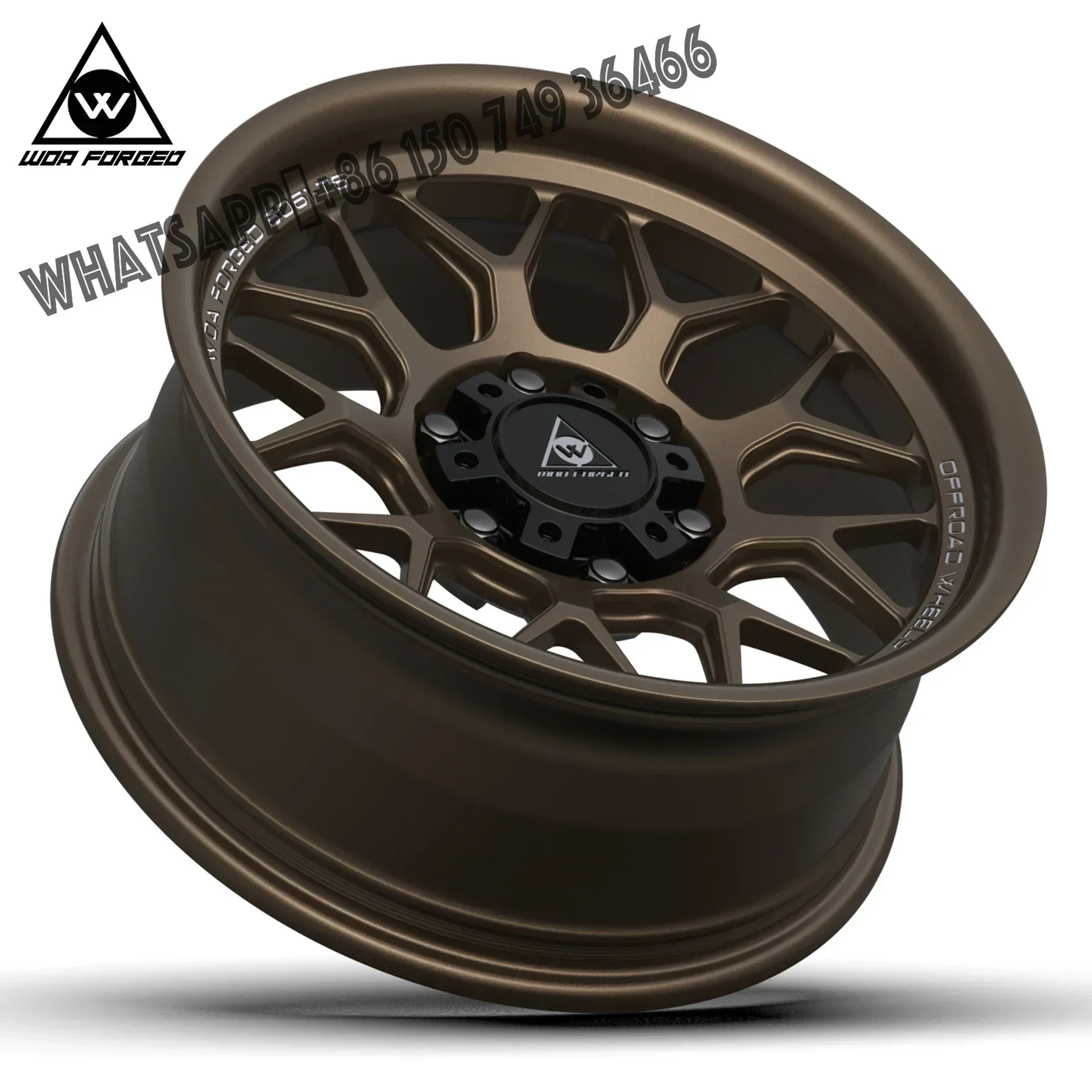6061-T6 For Wrangler BJ40 /DMAX/F150/TANK 300 Off-road Forged Wheels Rims Modified Aluminum Alloy 6 Holes Oem Lightweigh