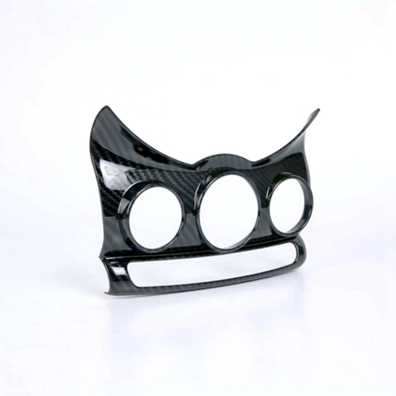 For BMW MINI Cooper F55 F56 F57 ABS Carbon Fiber Car Center Console Trim Air Switch Cover Interior Replacement image 4