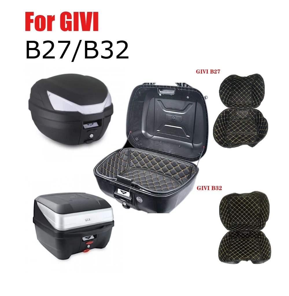 For GIVI B27 B32 Motorcycle Accessories Tail Case Trunk Case Liner Pad Luggage Box Inner Container Lining Pad Protector