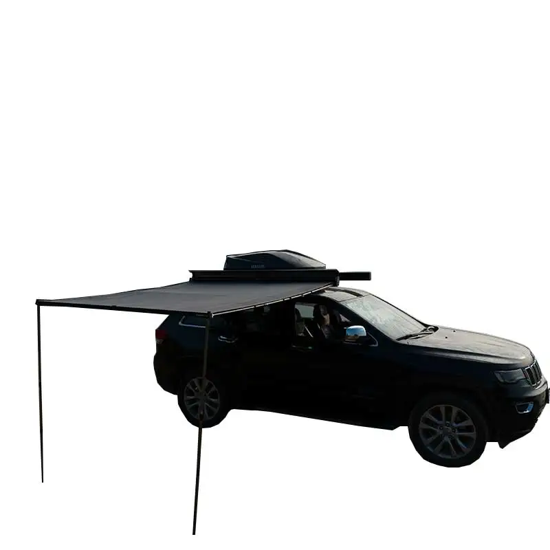 

Offroad Suv 4X4 4Wd Accessories Waterproof Auto Retractable Car Top Roof Tent Side Awning For Outdoor Camping