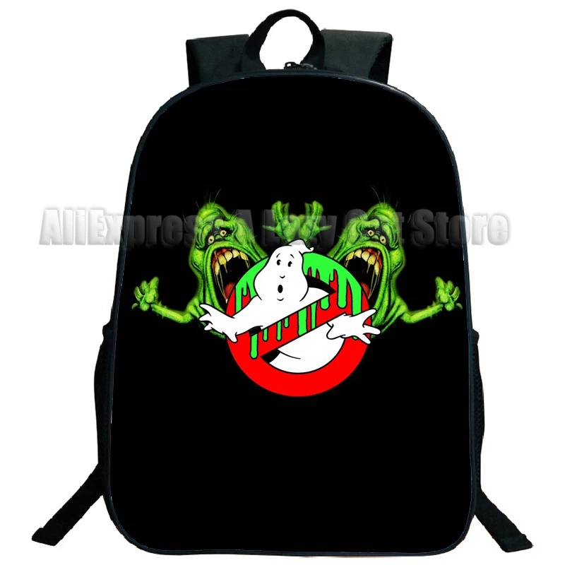 Ghost busters Afterlife Rucksack Grund-und Mittels chüler Schult asche Jungen Mädchen Anime Cartoon Schult asche Reiß verschluss Mochila