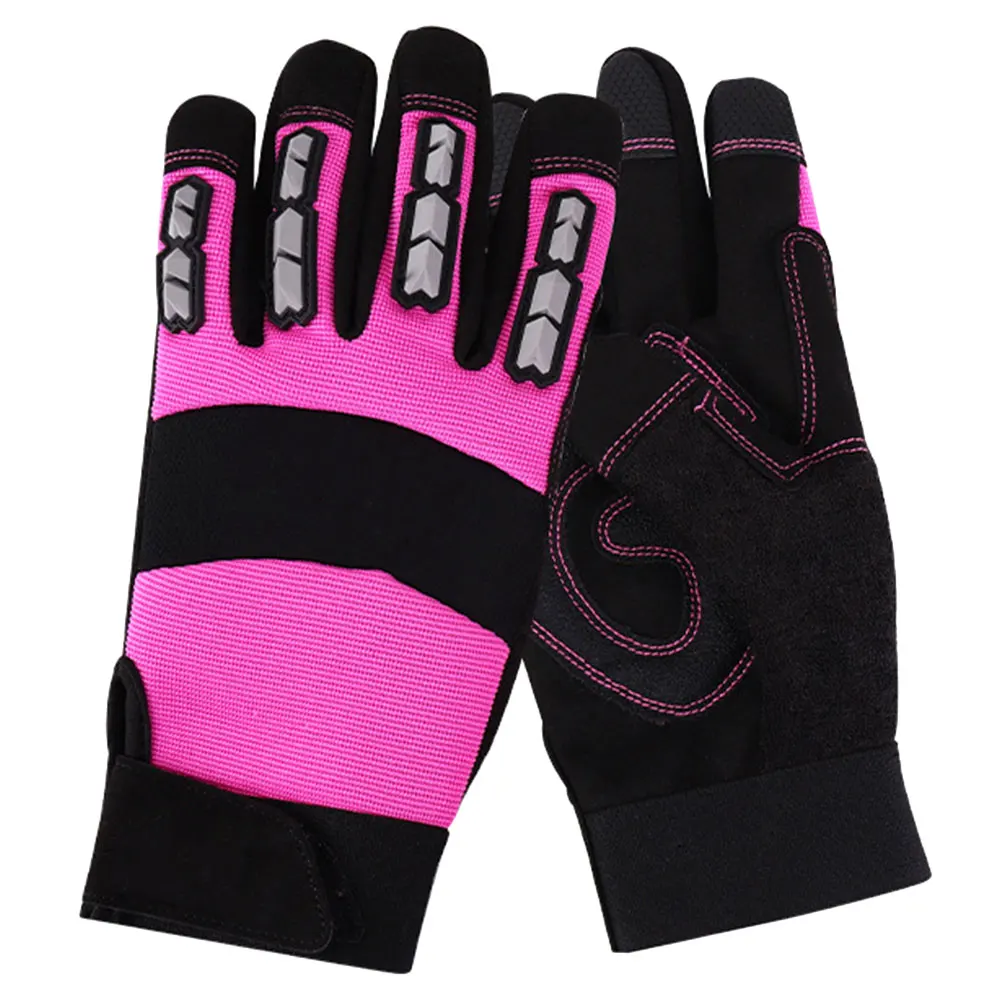 

1 Pair Microfiber Mesh Gloves Puncture Abrasion Protection Gardening Automotive Repair Outdoor Work Protective Wear