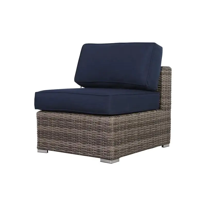 

Outdoor Chairs Set of 2 with Cushions, Fully Assembled, Comfortable Seating for Patio, Garden, or Balcony