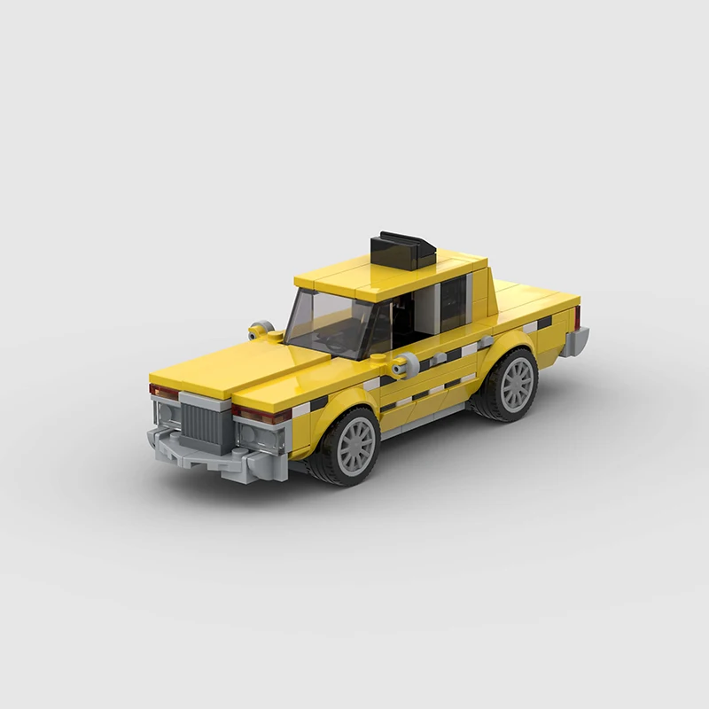 

MOC Classic Racing Car Creative Building Block Assembly Model Toy, DIY car model assembly, collectible for home decoration, gift