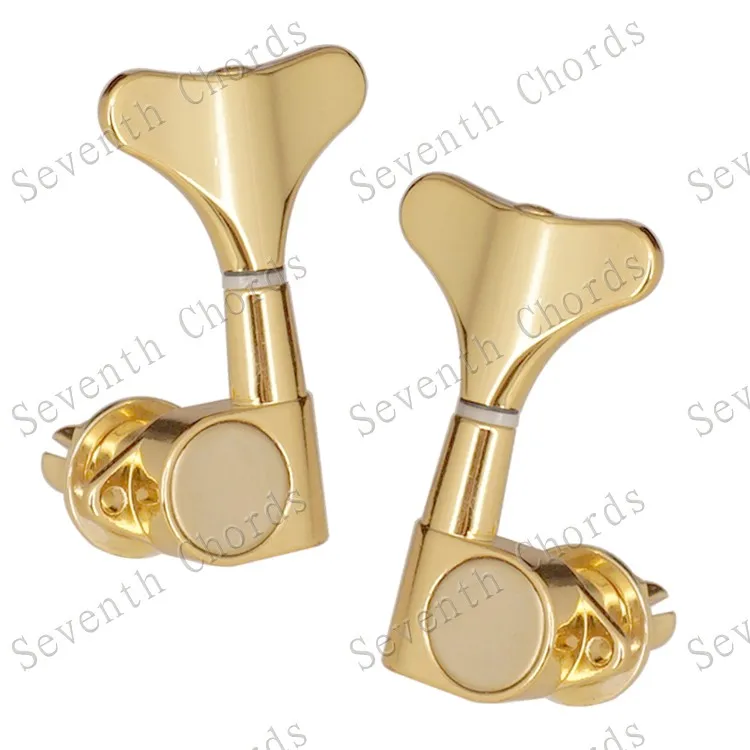 

Bass accessories Electric bass string knob Twist fishtail closed bass string knob twist quasi knob winder gold