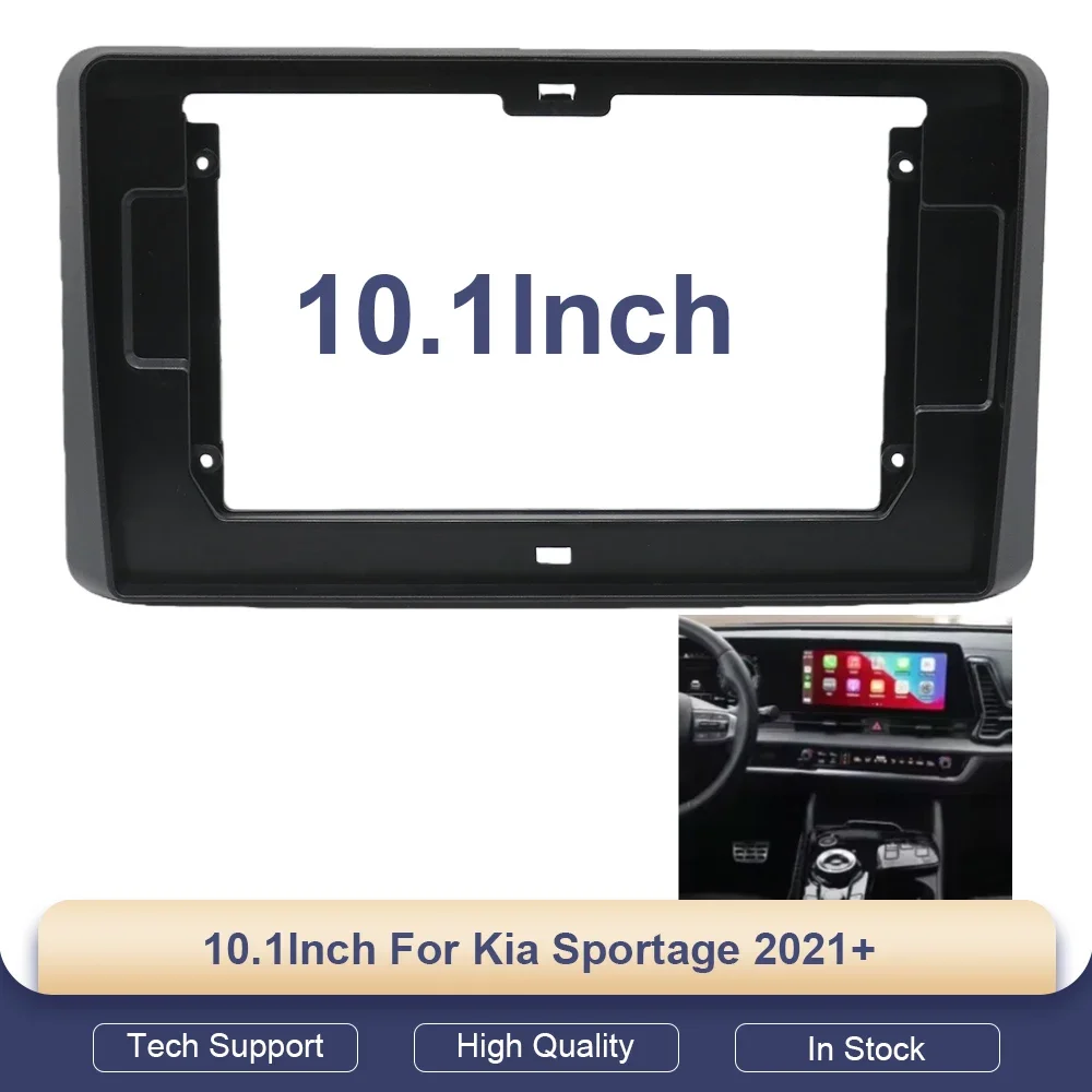 

10 Inch Car Frame Fascia Adapter For Kia Sportage 2021+ Android Radio Dash Fitting Panel Kit
