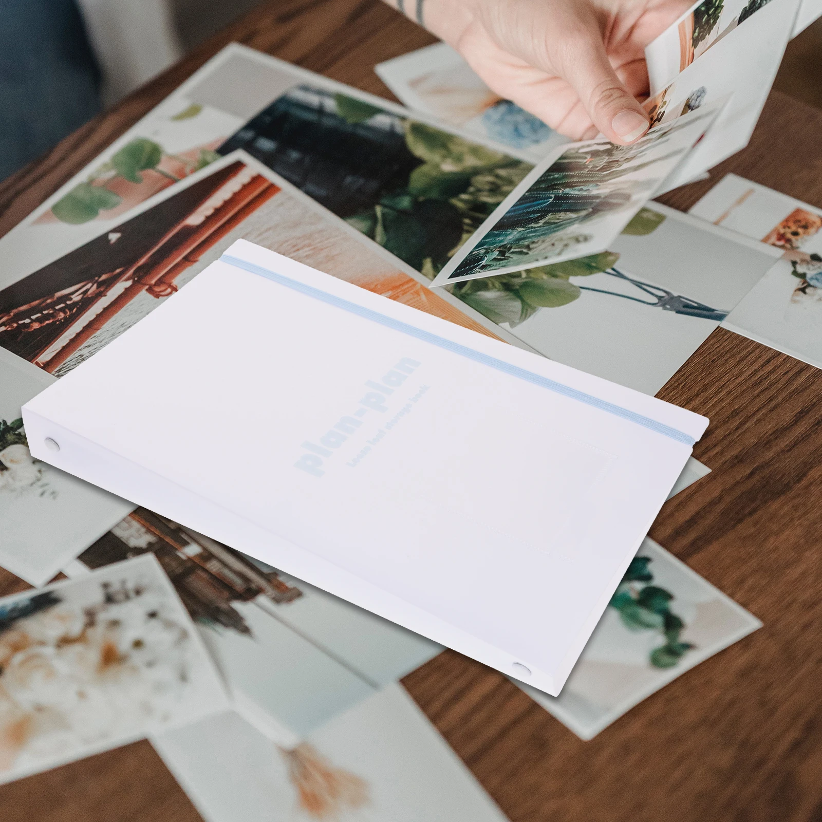 

Photo Album Name Card Holder Storage Book Blank Premium Visiting Pp Cards Personalized Keepsake