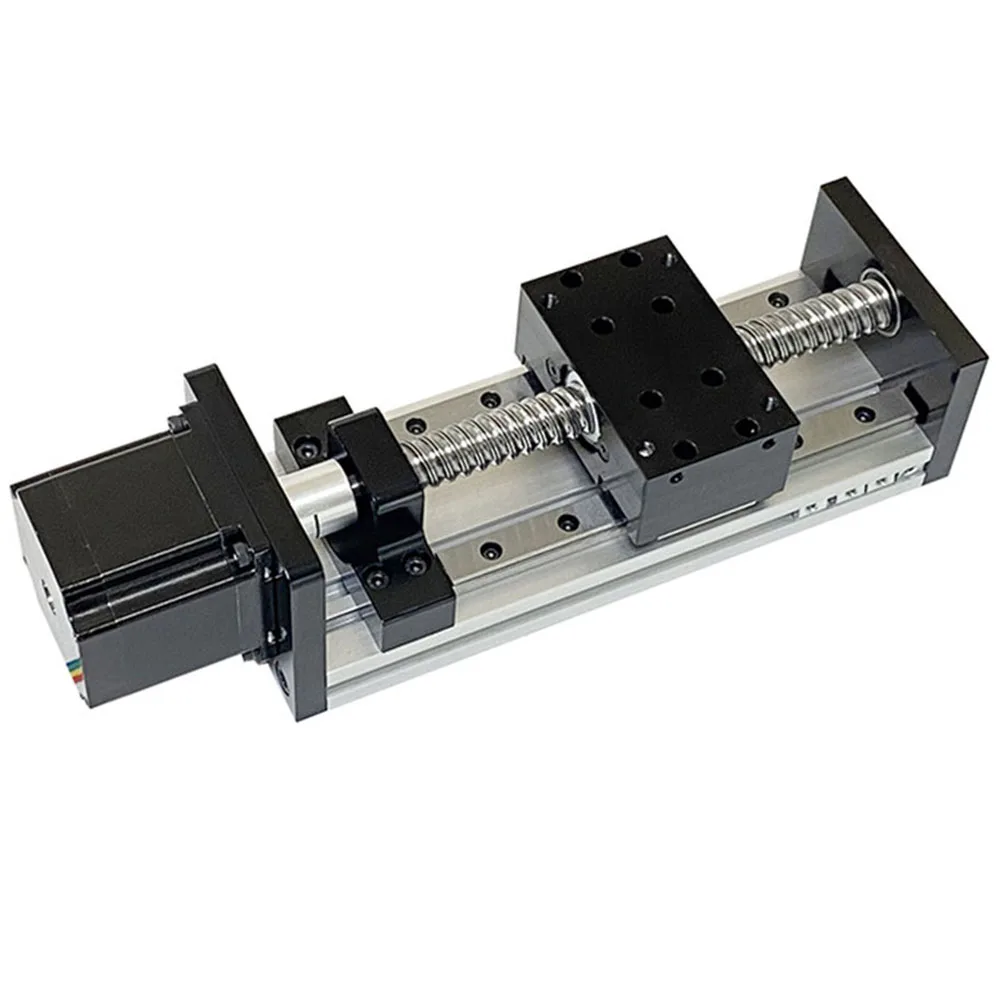 Guia Linear Trilho Ballscrew Sfu1204 1605 Mgn c7 com Nema23 Stepper Motor para Faça Você Mesmo Cnc Router Peças x y z Estágio Linear Gx80