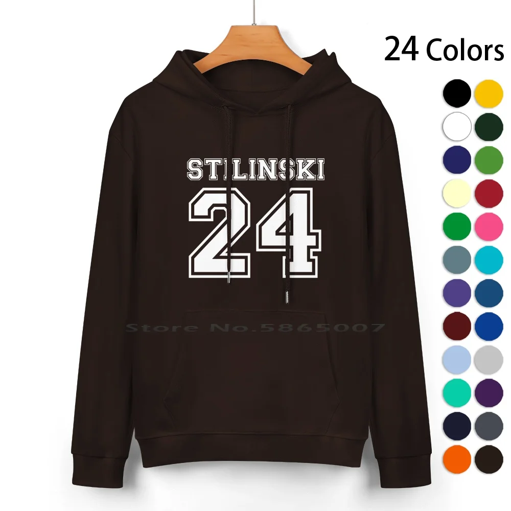 Stilinski 24 Pure Cotton Hoodie Sweater 24 Colors Teen Wolf Derek Hale Stiles Stilinski Sterek Beacon Hills Mccall Dylan Obrien