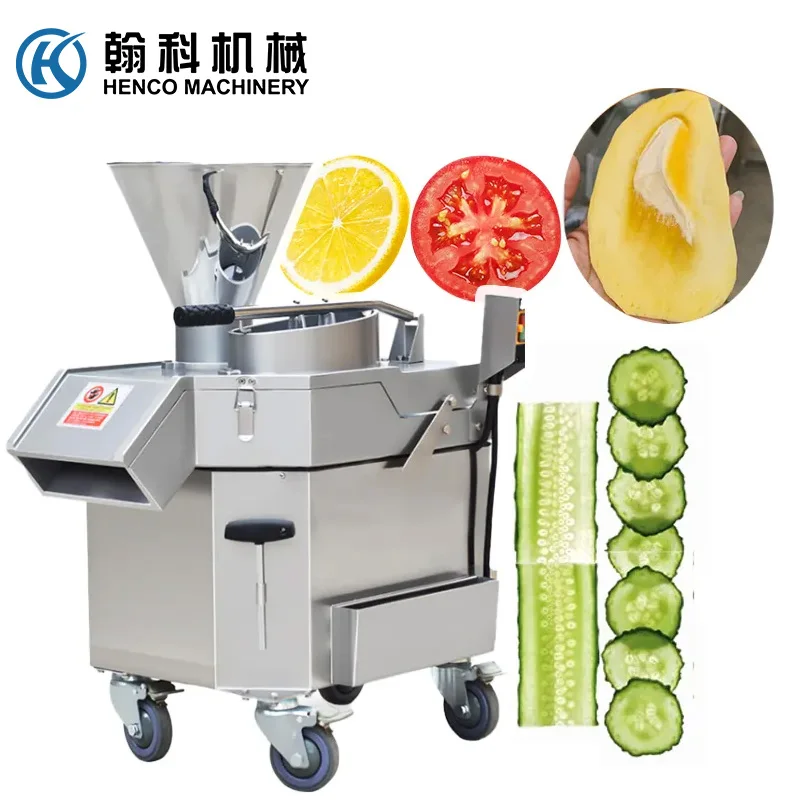 Hot SellingSingle Head Electric Vegetable Slicer Cutter Shredding/dice/ Cutting/segments Cucumber Vegetable Cutting Machine
