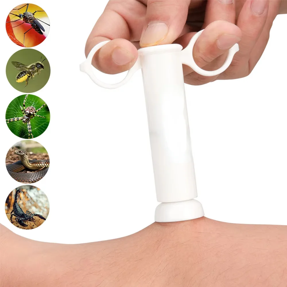 Bugbitthing Camping Extractor Vacuum Suction Emergency Rescue Tool Outdoor Hiking Wild Adventure Bees Insect Bite Rescate