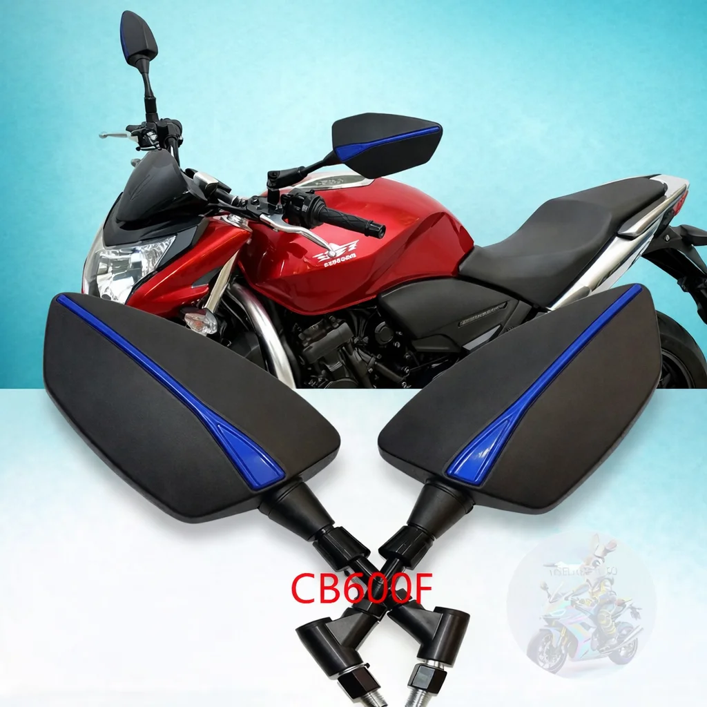 Neuer hochwertiger universeller Motorrad-Tomahawk-Rückspiegel für CB600F CB650F CB900 CB599 CB600 CB1000SP CB250 Hornet 8/10 mm