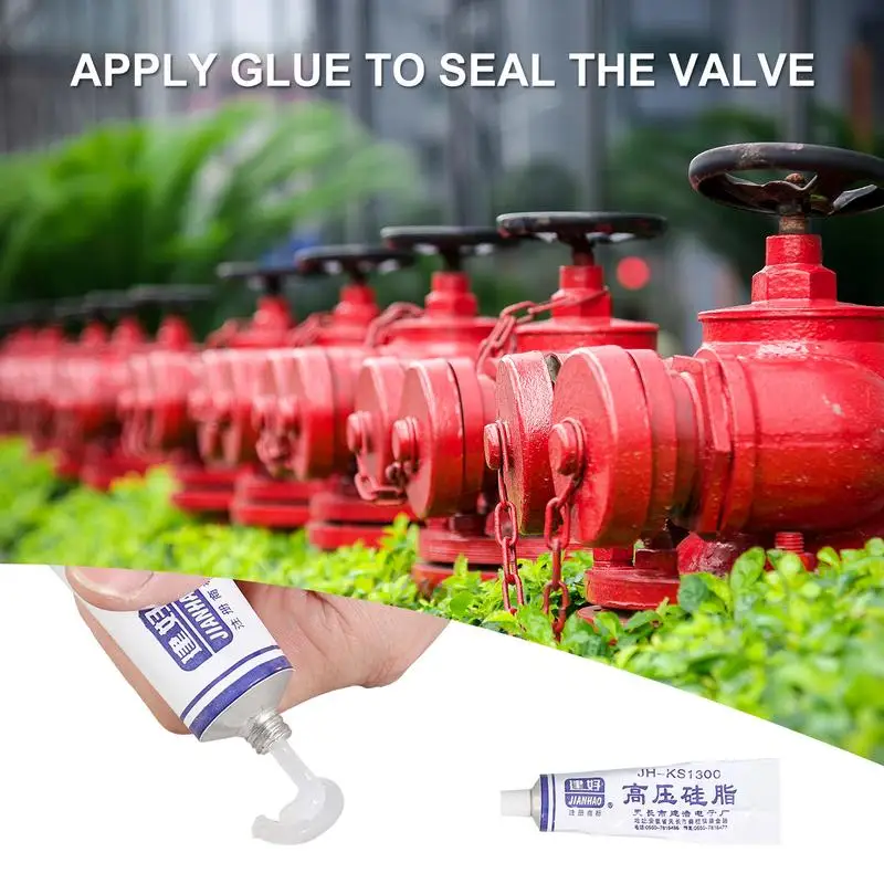 High Pressure Silicone Grease Non-Curing Translucent Grease For TV  Insulation Moisture Rust Rubber Metal Lubricating Cream