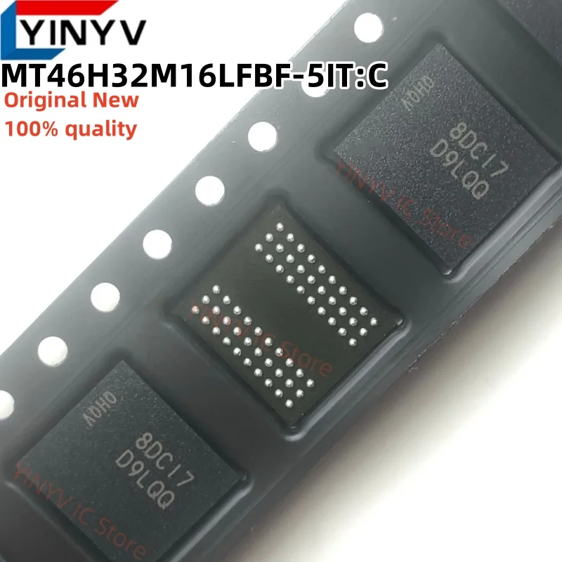 

5Pcs MT46H32M16LFBF-5IT:C D9LQQ FBGA60 MT46H32M16LFBF-5 IT:C MT46H32M16LFBF-5IT MT46H32M16LFBF DRAM Chip New 100% quality