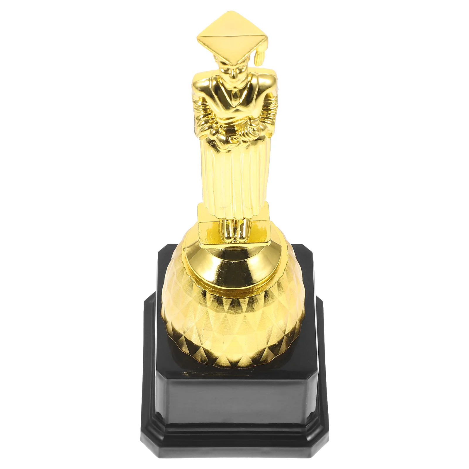 

Creative Doctor Grad Trophy Fine Workmanship Plastic Mini Award for Graduation Celebration Decoration Honor Recognition