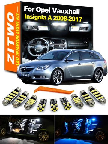 ZITWO 18 шт. светодиодные купольные светильники для Opel Insignia A (2008-2017) — фото модели