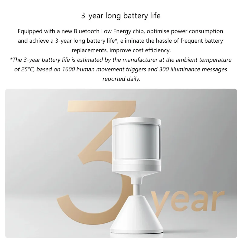 مستشعر حركة Xiaomi 2S عالي الحساسية، شاشة حركة صغيرة، كشف الإضاءة، بلوتوث، أتمتة ذكية لـ Mi Home